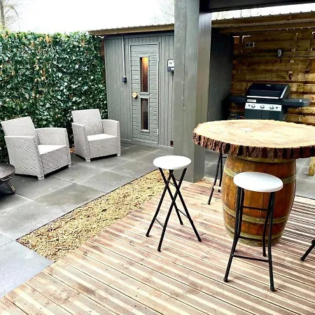 New Cozy And Private Garden With Sauna And Outdoor Bath Near Amsterdam Vijfhuizen