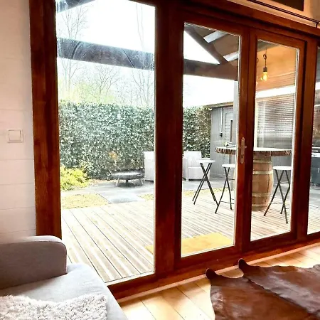 Chalé New Cozy And Private Garden With Sauna And Outdoor Bath Near Amsterdam Vijfhuizen