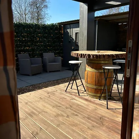 Chalé New Cozy And Private Garden With Sauna And Outdoor Bath Near Amsterdam *