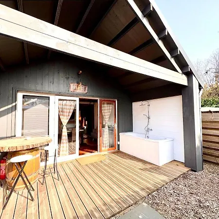 Cozy Wellness And Private Garden With Jacuzzi Sauna And Outdoor Bath Between Amsterdam Haarlem And Schiphol Airport Chalet Vijfhuizen