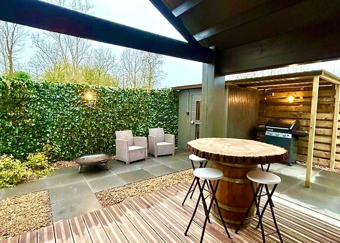 Chalet New Cozy And Private Garden With Sauna And Outdoor Bath Near Amsterdam