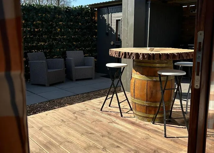 Chalet New Cozy And Private Garden With Sauna And Outdoor Bath Near Amsterdam Vijfhuizen