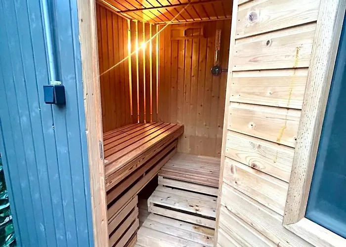 New Cozy And Private Garden With Sauna And Outdoor Bath Near Amsterdam Chalet *