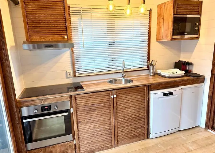 Chalet New Cozy And Private Garden With Sauna And Outdoor Bath Near Amsterdam Vijfhuizen