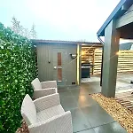 木屋 New Cozy And Private Garden With Sauna And Outdoor Bath Near Amsterdam